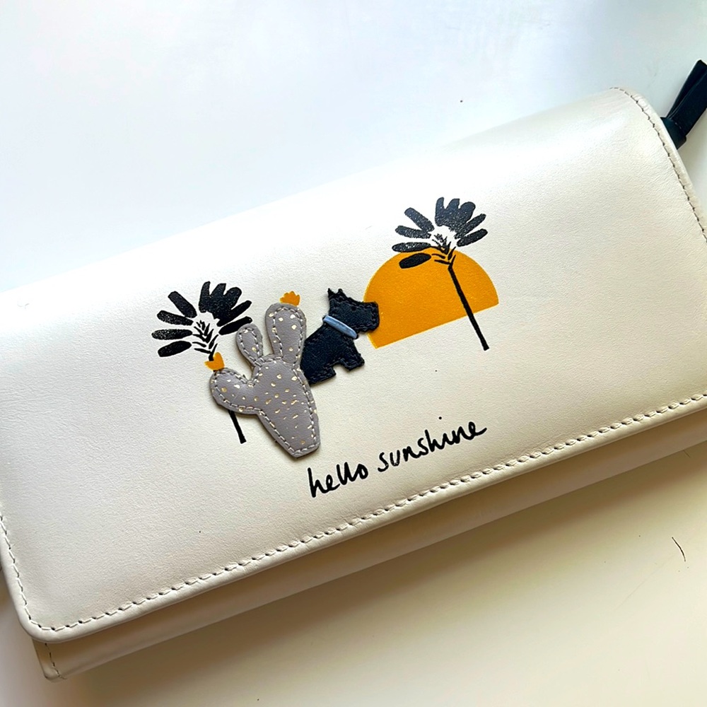 Radley London Hello Sunshine flap leather wallet